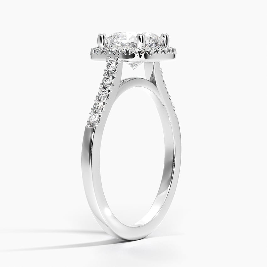 Odessa Halo Diamond Engagement Ring