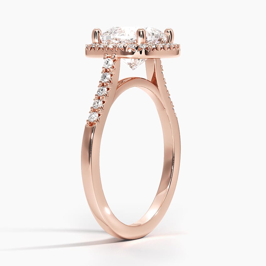 Odessa Halo Diamond Engagement Ring