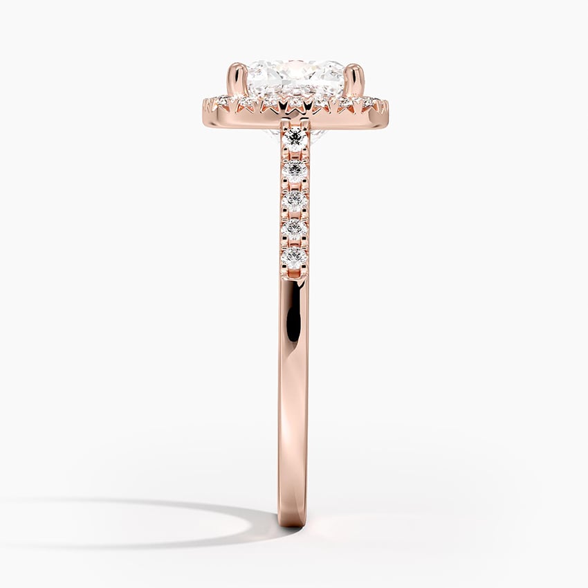 Odessa Halo Diamond Engagement Ring