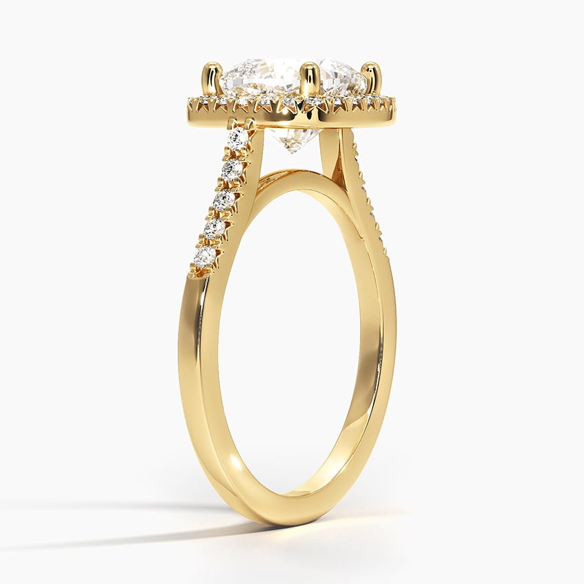 Odessa Halo Diamond Engagement Ring