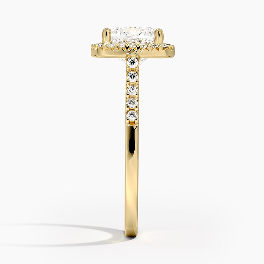 Odessa Halo Diamond Engagement Ring