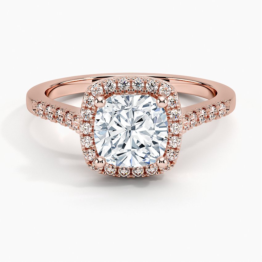 Odessa Halo Diamond Engagement Ring
