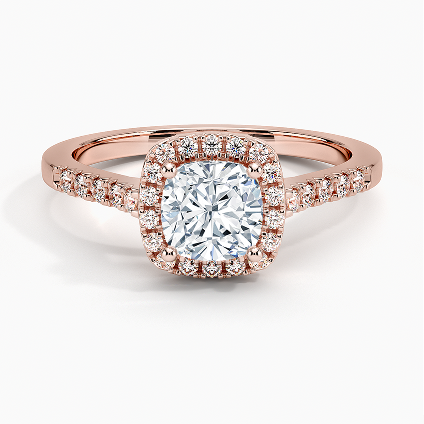 Odessa Halo Diamond Engagement Ring