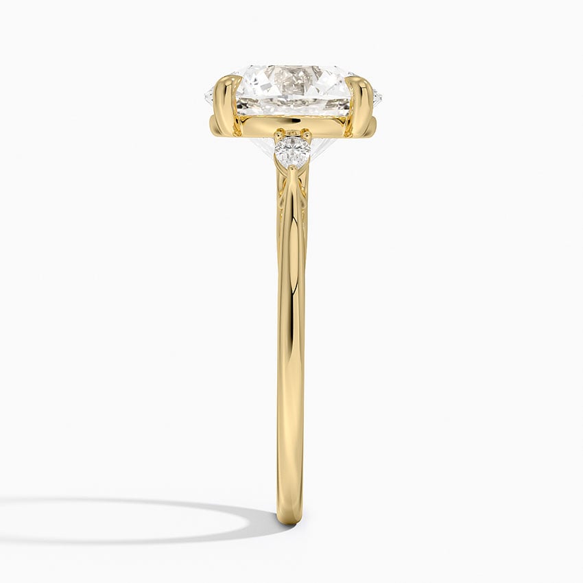 Aria Perfect Fit Three Stone Diamond Engagement Ring