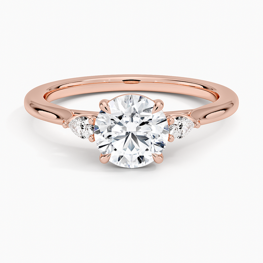 Aria Perfect Fit Three Stone Diamond Engagement Ring