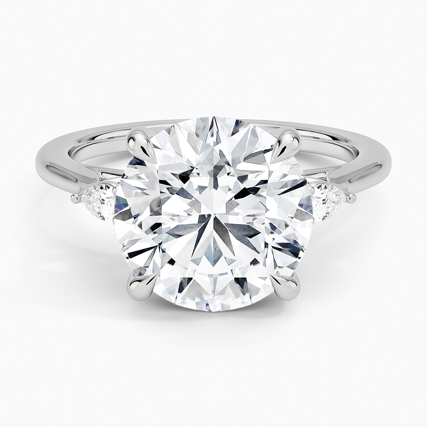 Aria Perfect Fit Three Stone Diamond Engagement Ring
