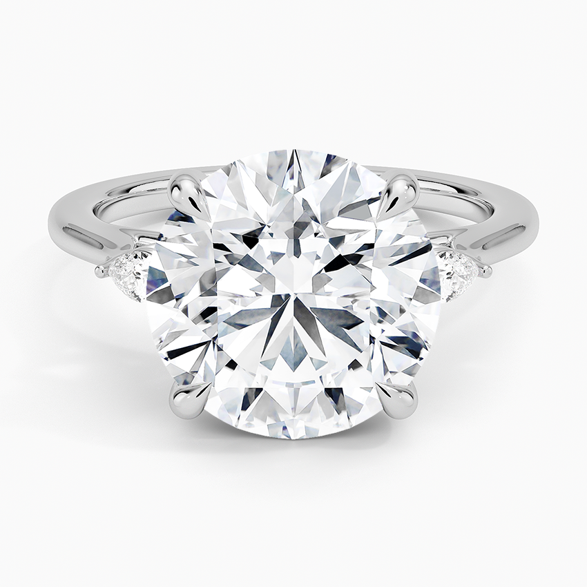 Aria Perfect Fit Three Stone Diamond Engagement Ring
