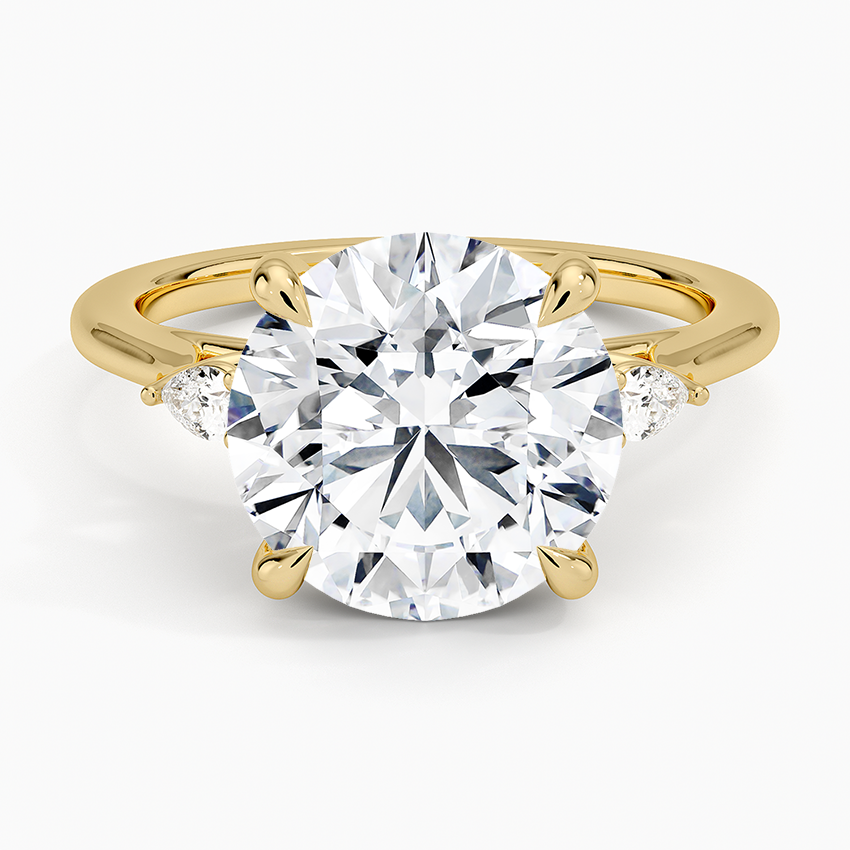 Aria Perfect Fit Three Stone Diamond Engagement Ring