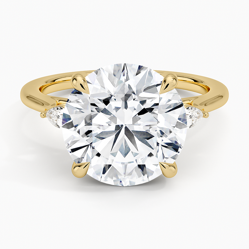 Aria Perfect Fit Three Stone Diamond Engagement Ring