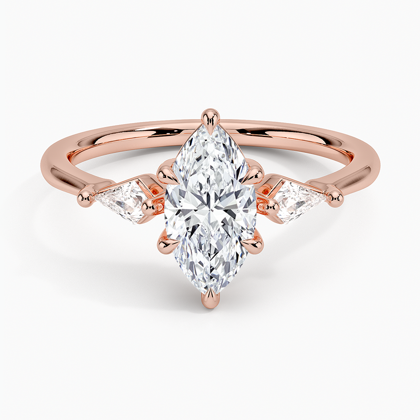 Cometa Three Stone Diamond Ring