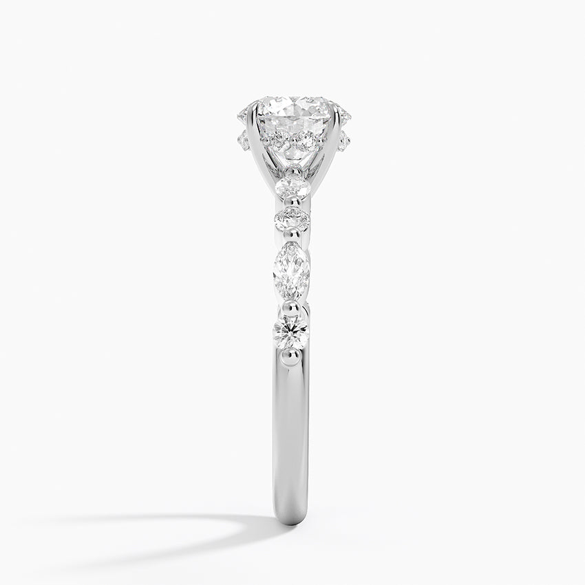 Versailles Diamond Ring Hidden Halo