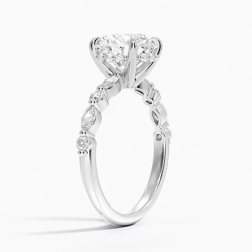Versailles Diamond Ring Hidden Halo