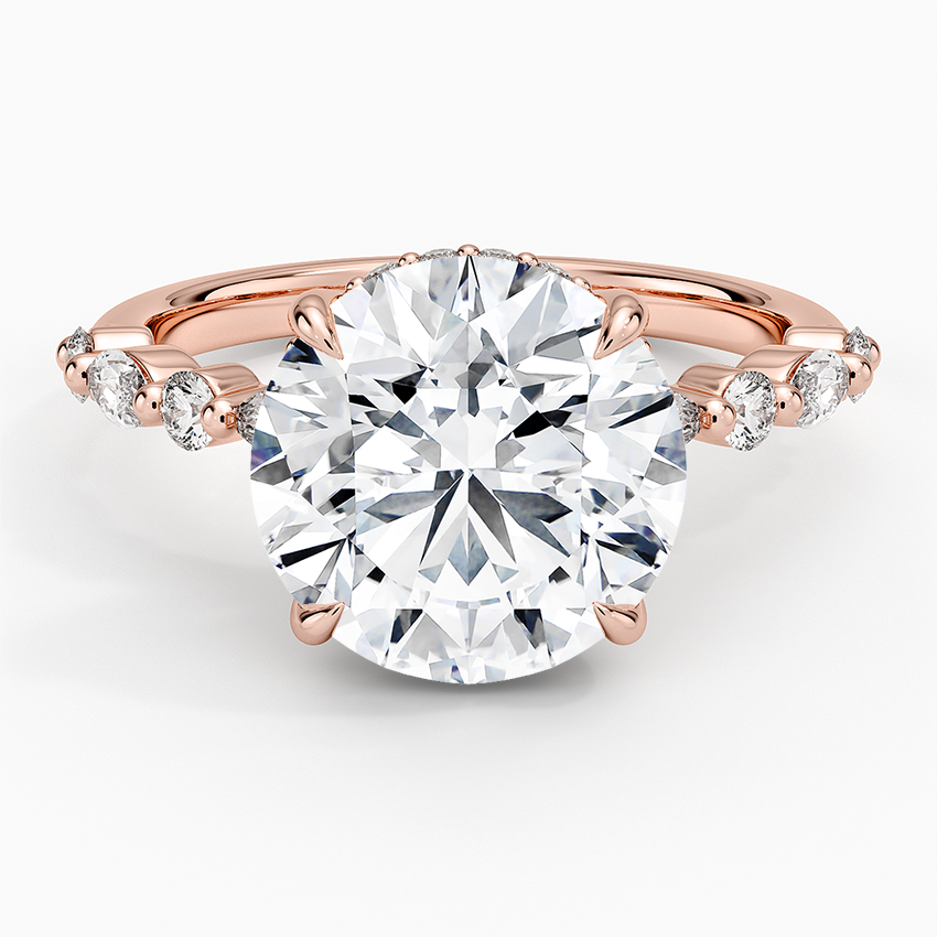 Versailles Diamond Ring Hidden Halo