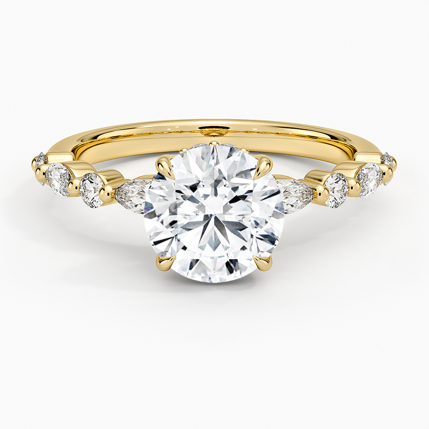 Versailles Diamond Ring Hidden Halo