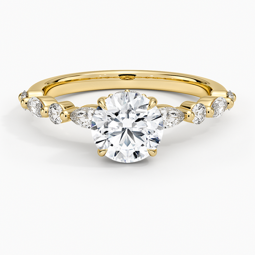 Versailles Diamond Ring Hidden Halo