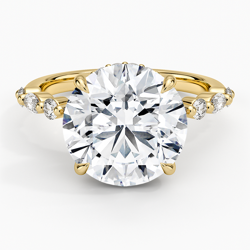 Versailles Diamond Ring Hidden Halo