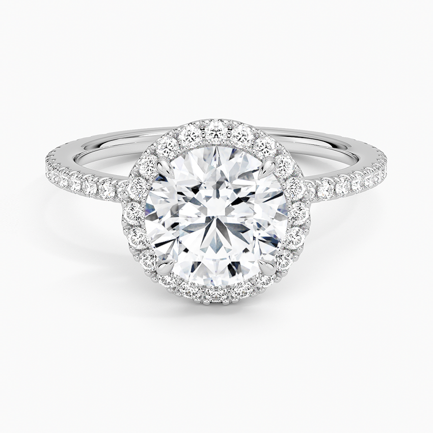 Waverly Halo Diamond Engagement Ring