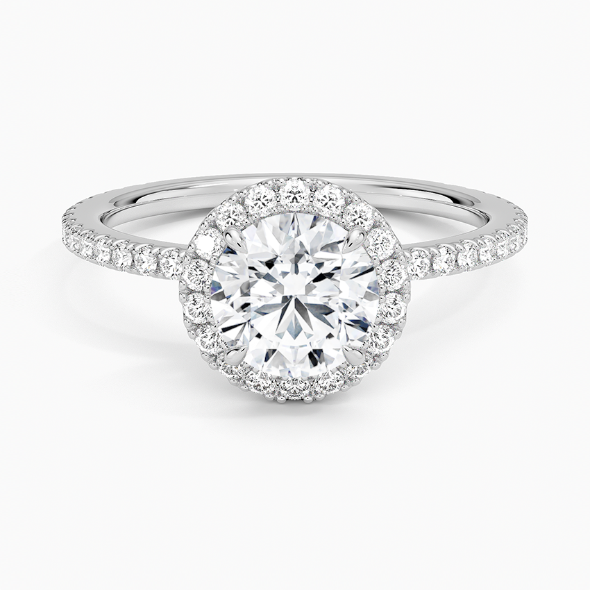 Waverly Halo Diamond Engagement Ring