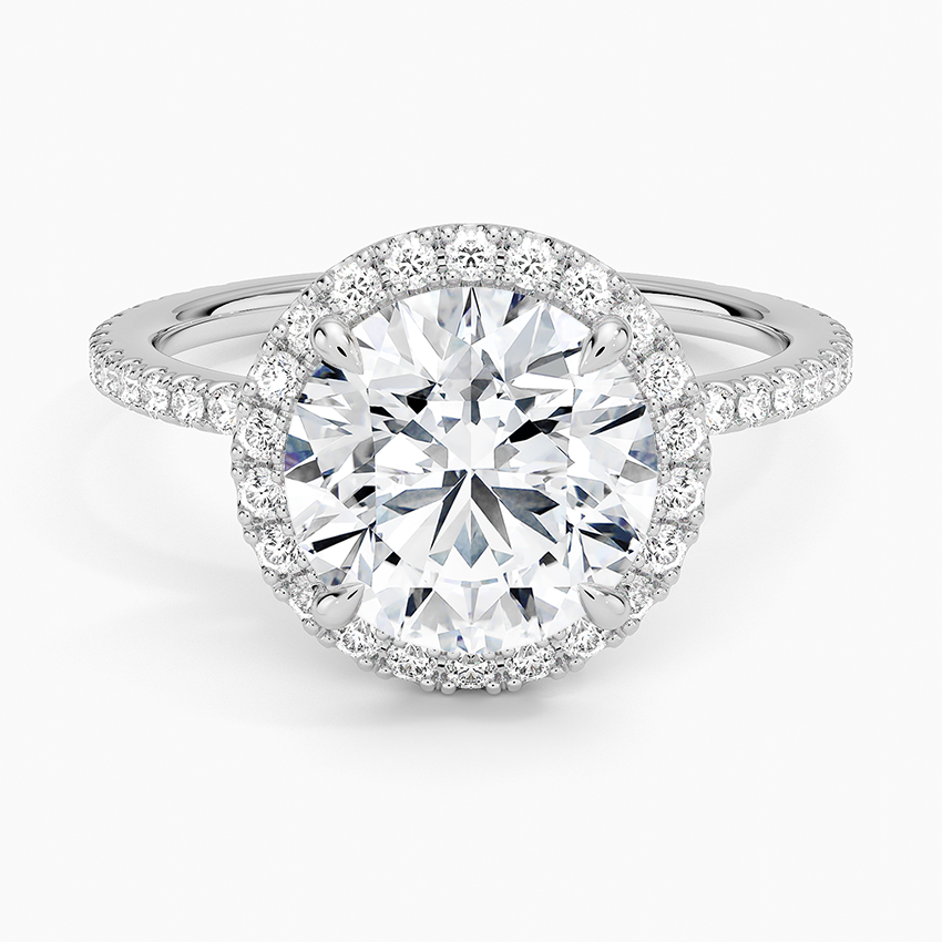Waverly Halo Diamond Engagement Ring