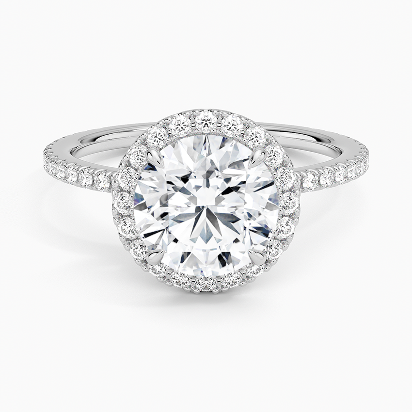 Waverly Halo Diamond Engagement Ring