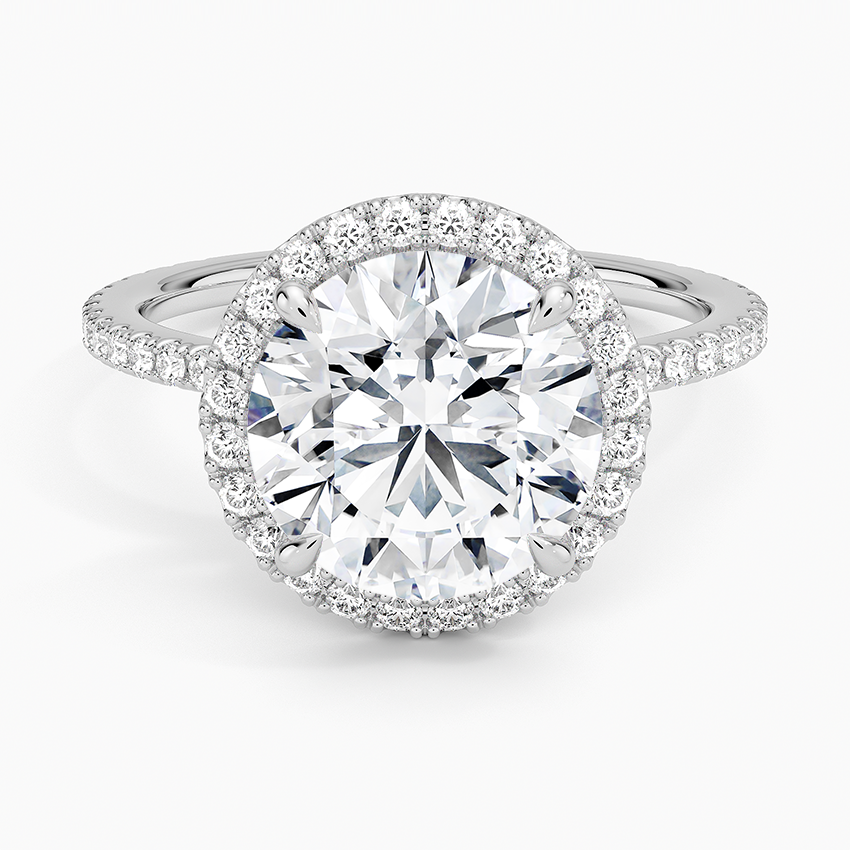 Waverly Halo Diamond Engagement Ring