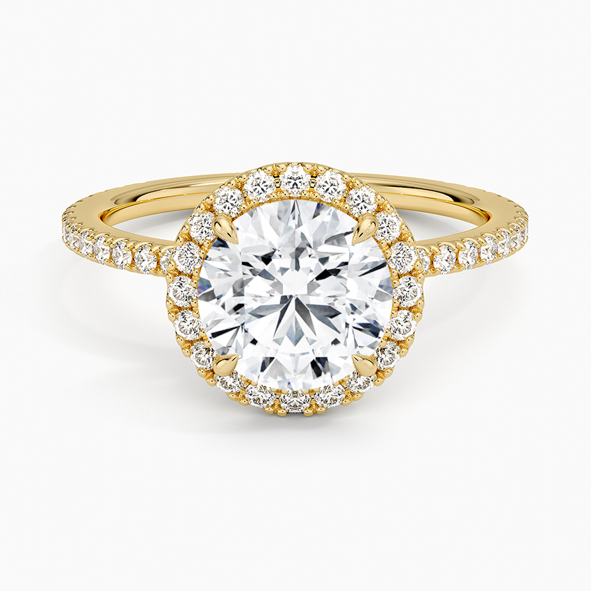 Waverly Halo Diamond Engagement Ring