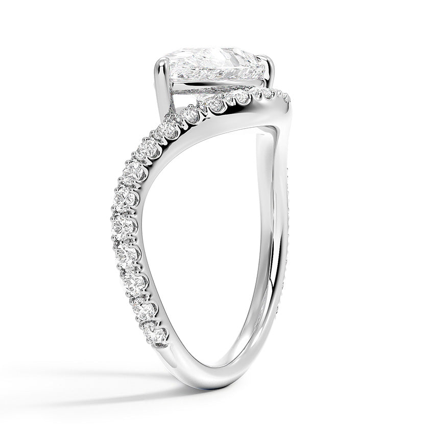 Silhouette Diamond Ring