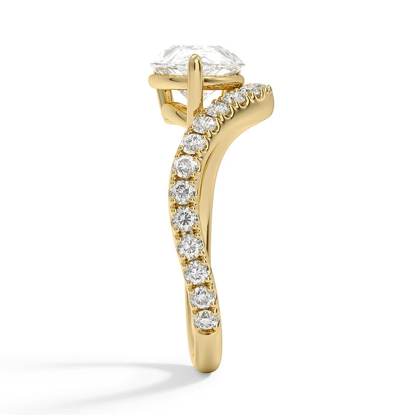 Silhouette Diamond Ring