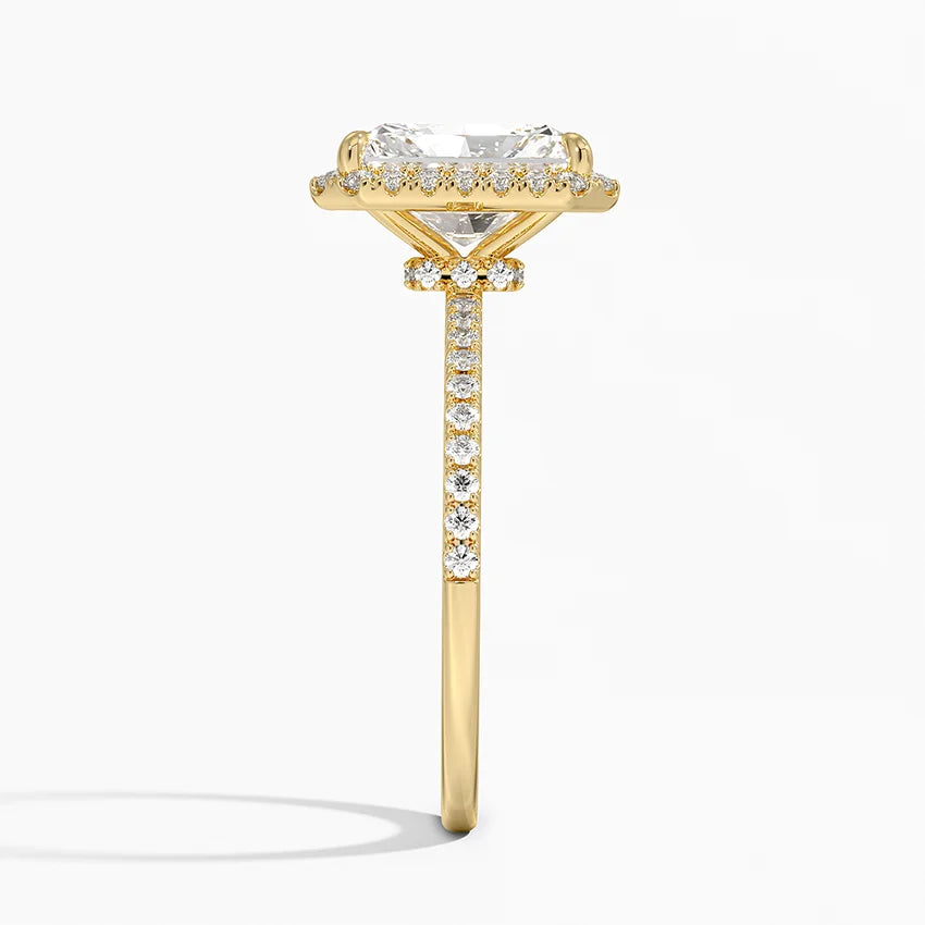 Waverly Diamond Ring Hidden Halo