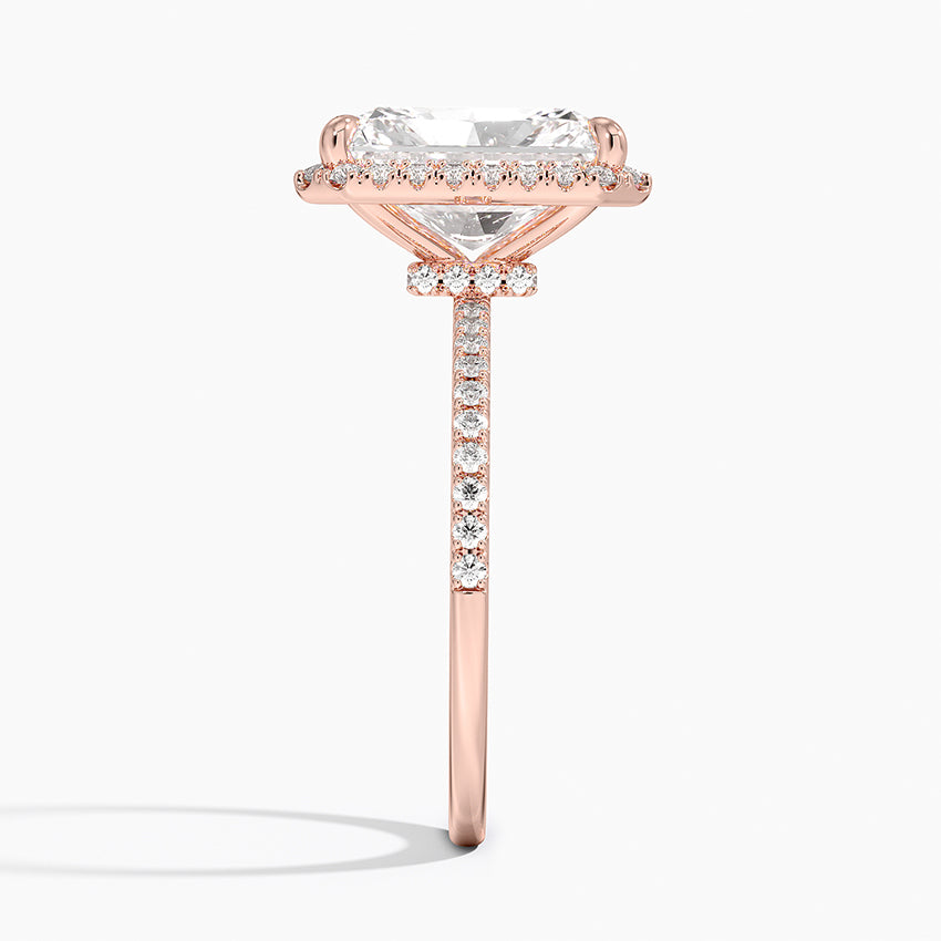 Waverly Diamond Ring Hidden Halo