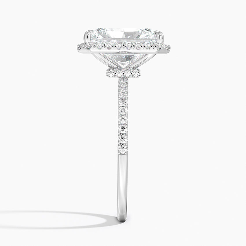 Waverly Diamond Ring Hidden Halo