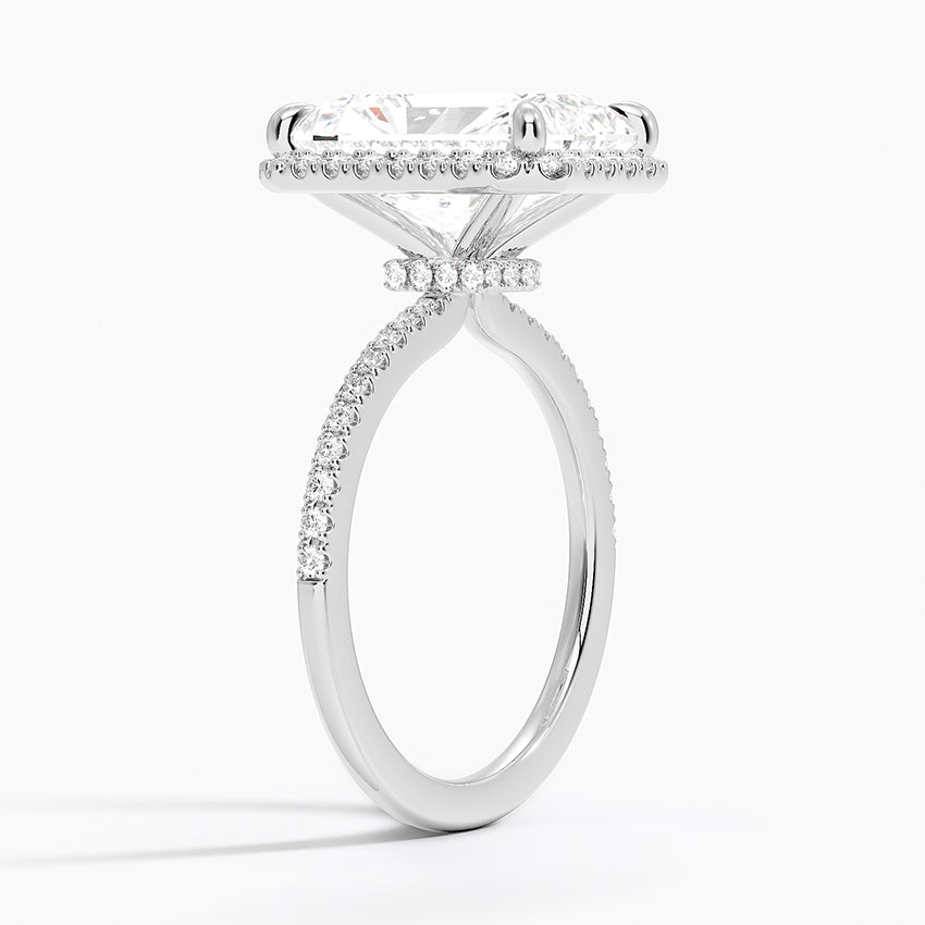 Waverly Diamond Ring Hidden Halo