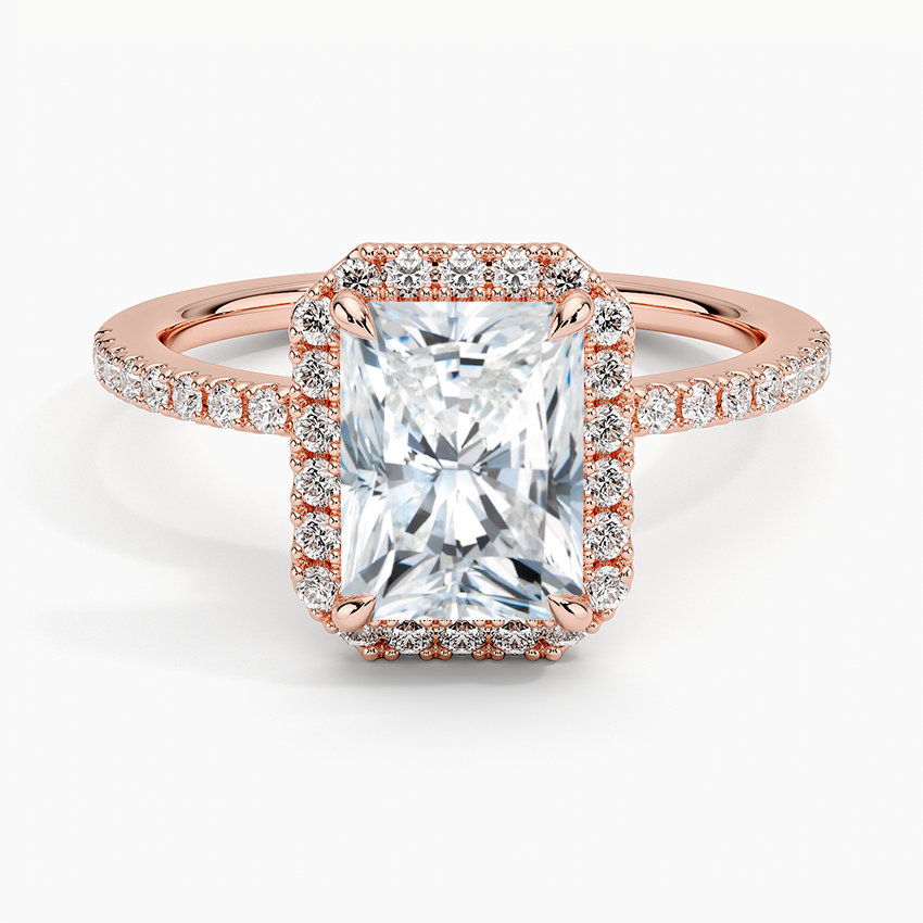 Waverly Diamond Ring Hidden Halo