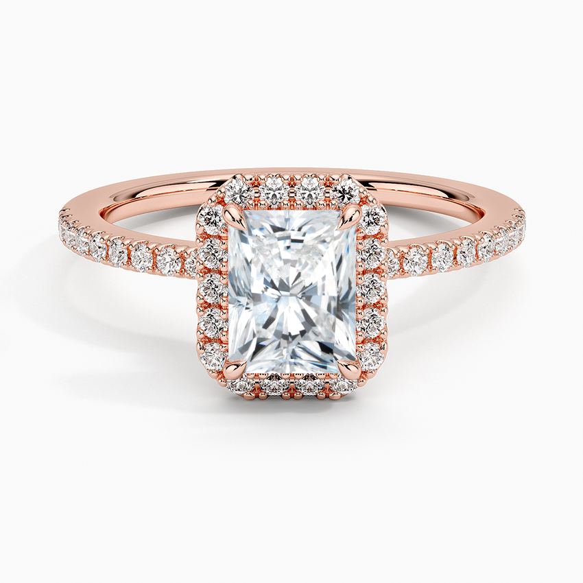 Waverly Diamond Ring Hidden Halo