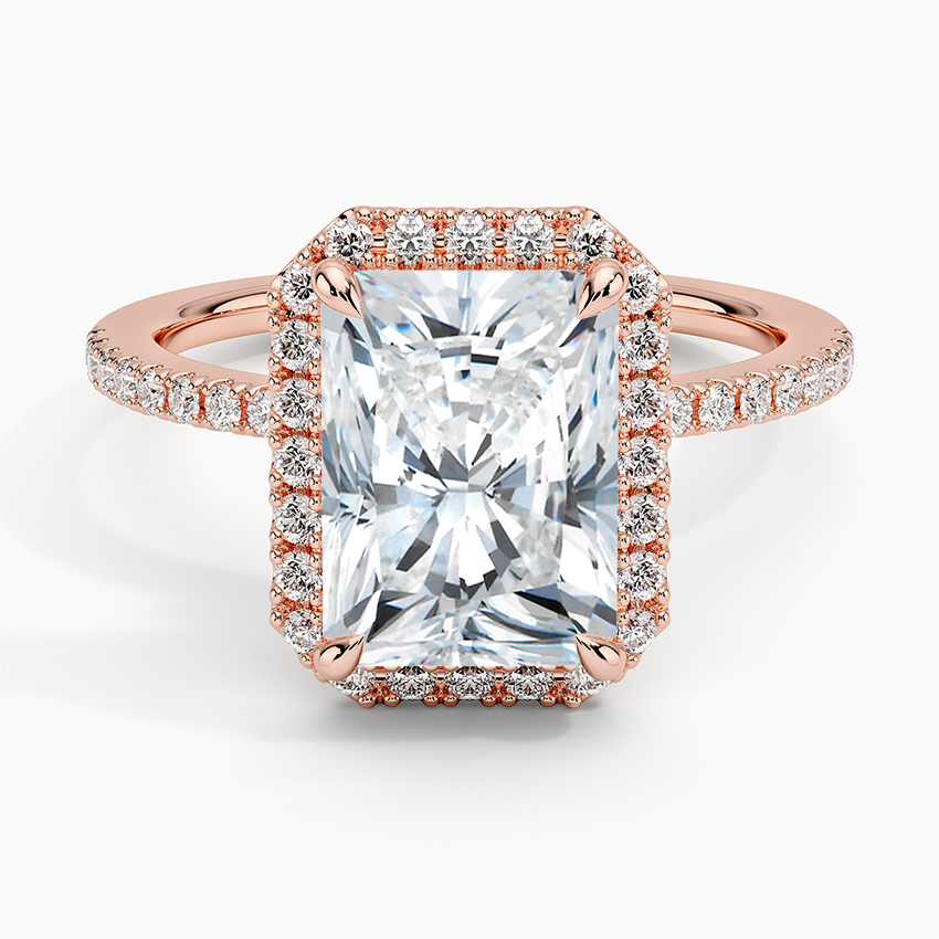 Waverly Diamond Ring Hidden Halo