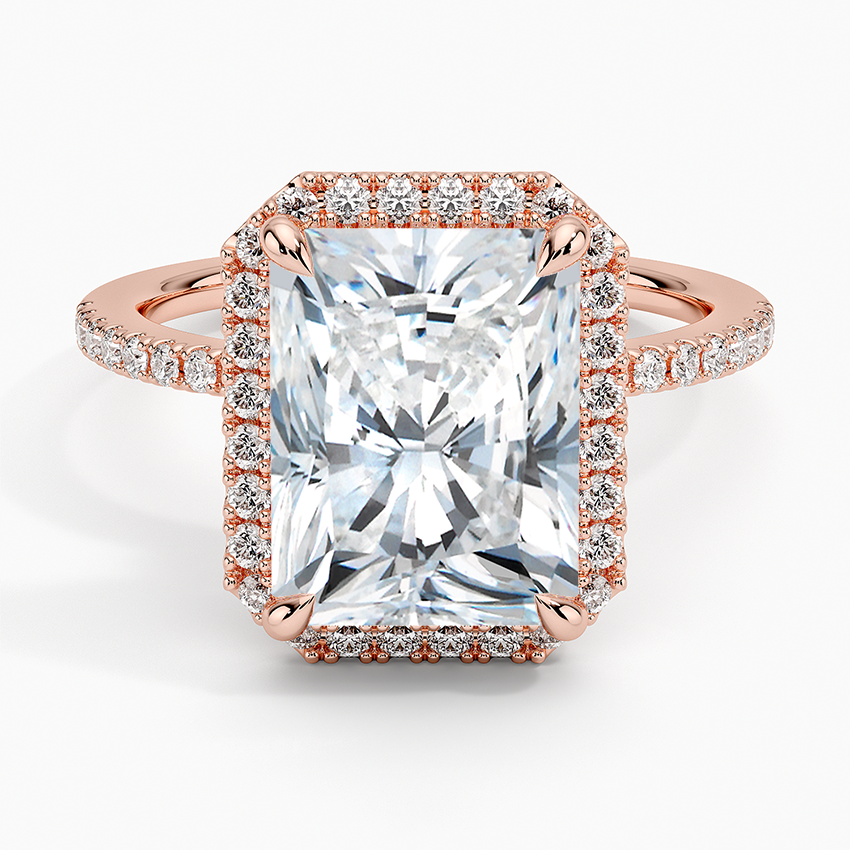 Waverly Diamond Ring Hidden Halo