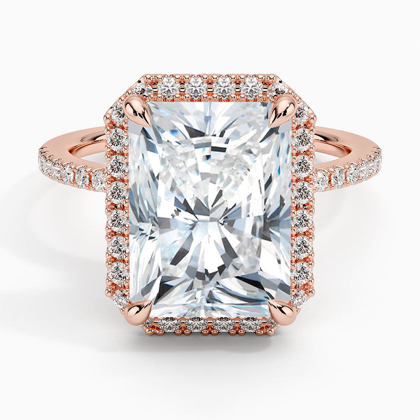 Waverly Diamond Ring Hidden Halo