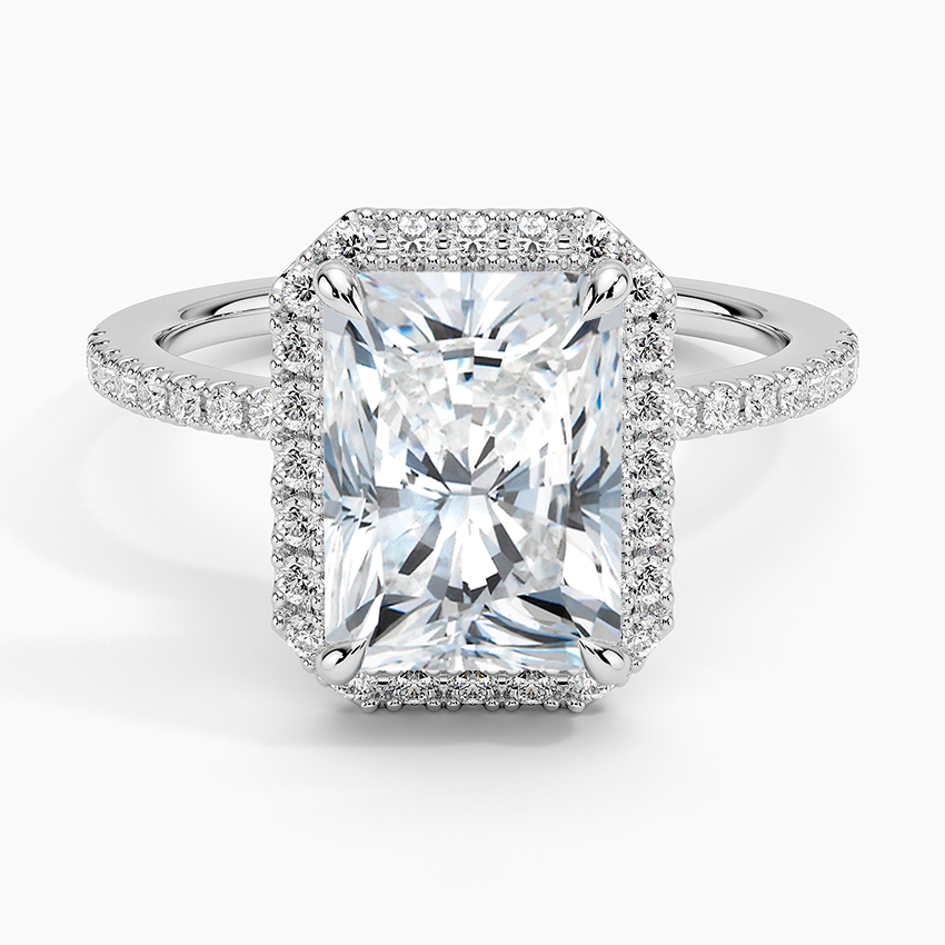 Waverly Diamond Ring Hidden Halo