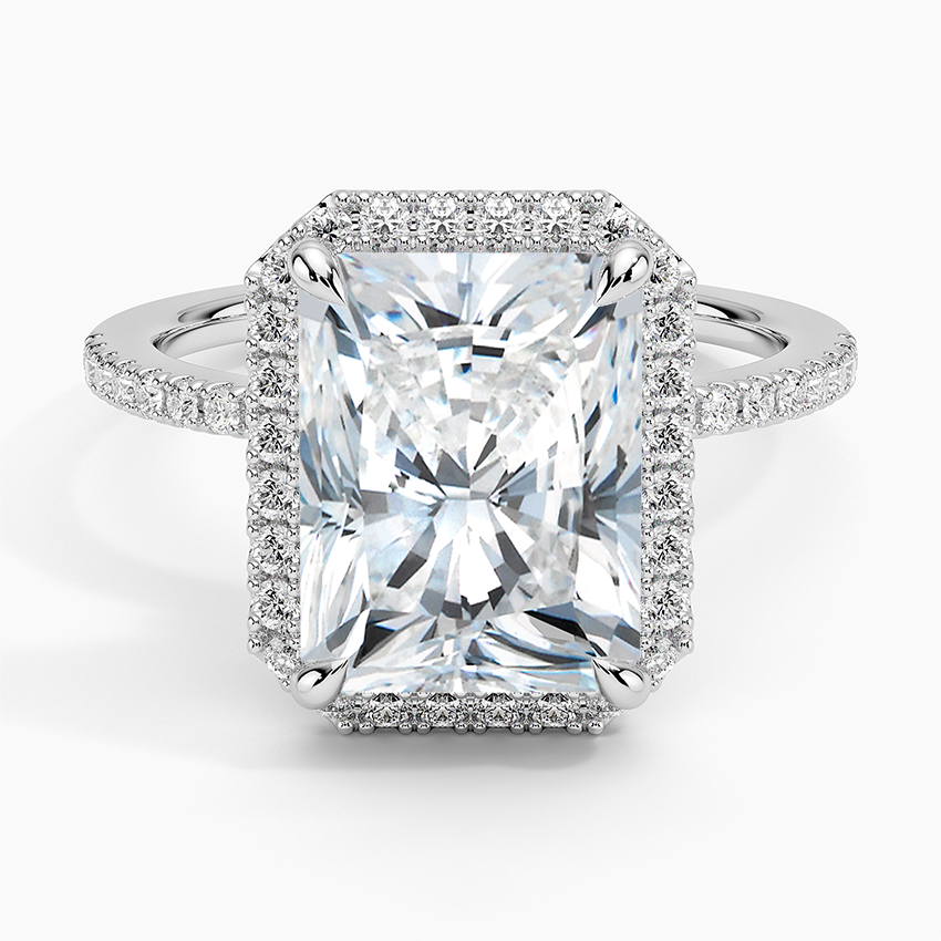 Waverly Diamond Ring Hidden Halo