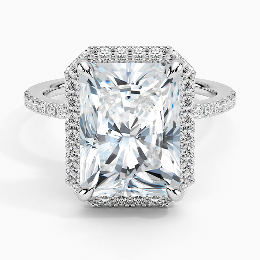 Waverly Diamond Ring Hidden Halo