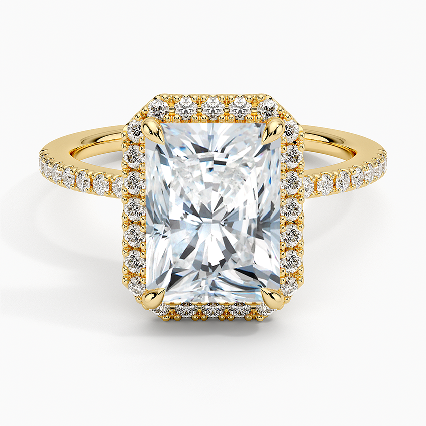 Waverly Diamond Ring Hidden Halo