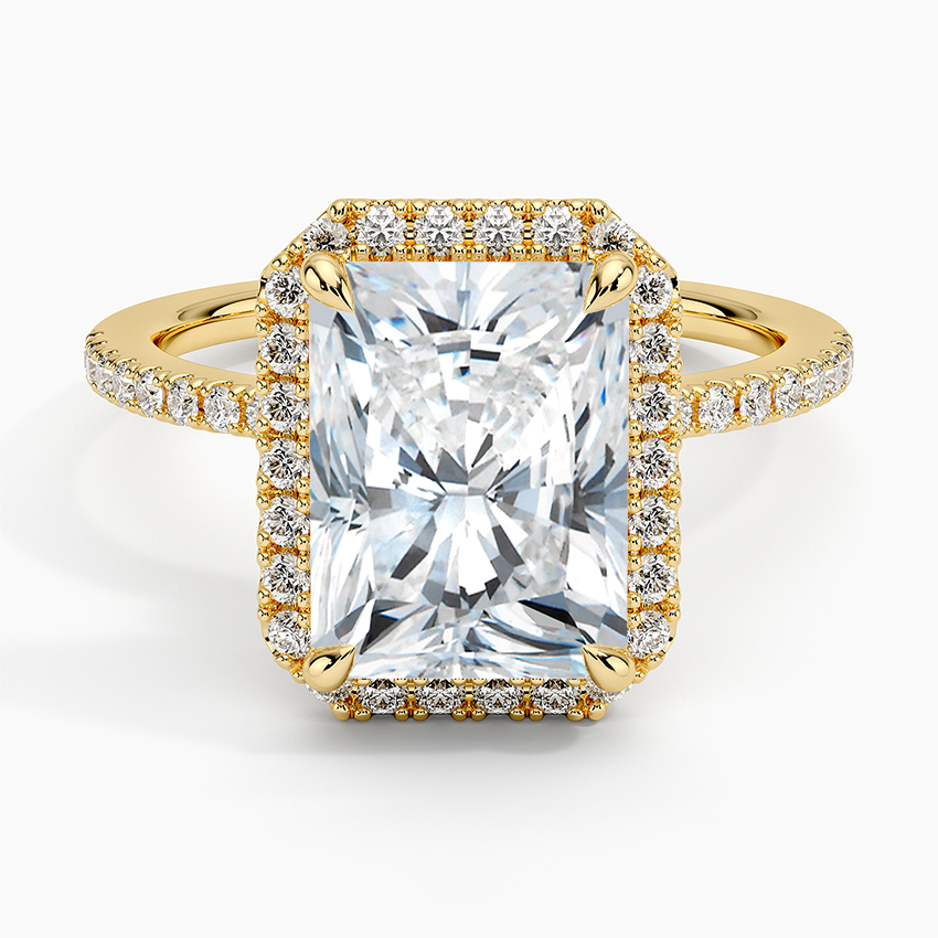 Waverly Diamond Ring Hidden Halo