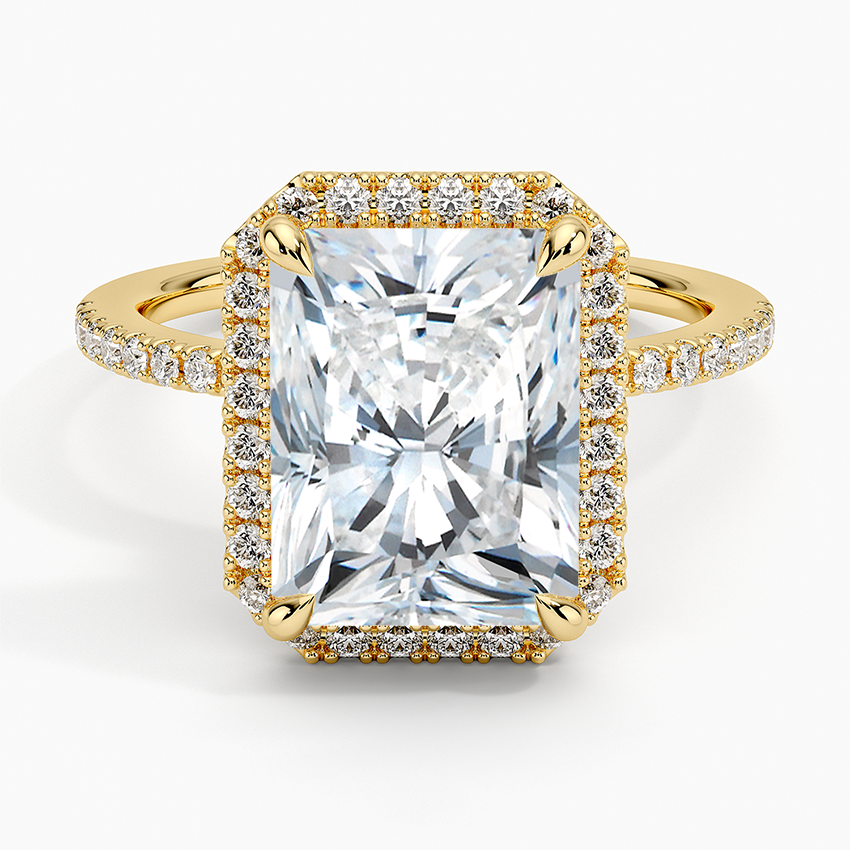 Waverly Diamond Ring Hidden Halo