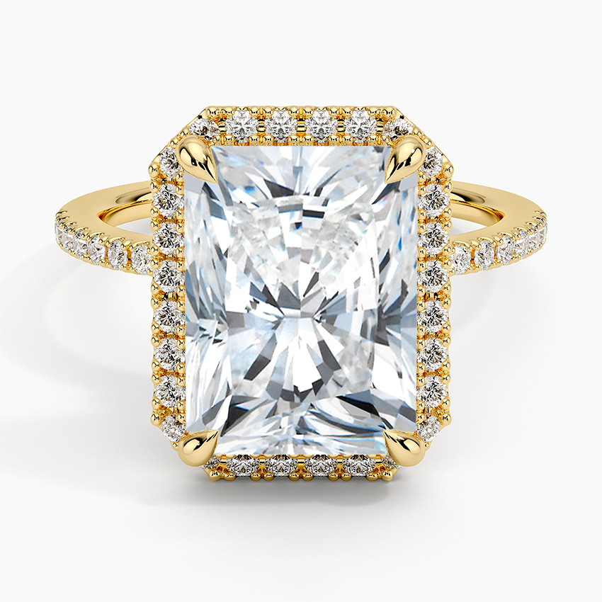 Waverly Diamond Ring Hidden Halo