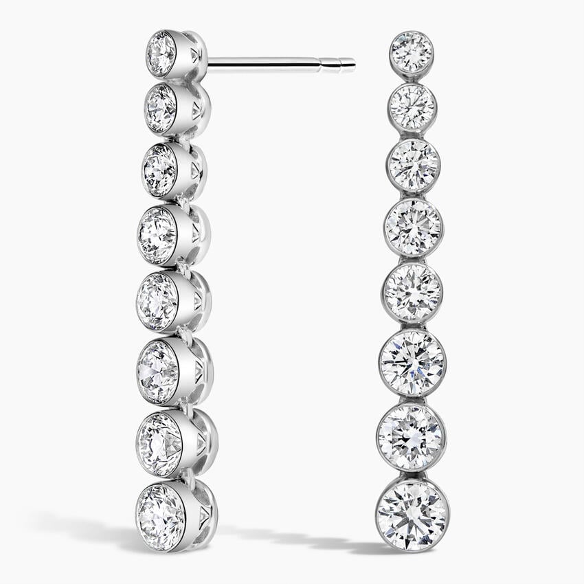Colette Diamond Tennis Earrings