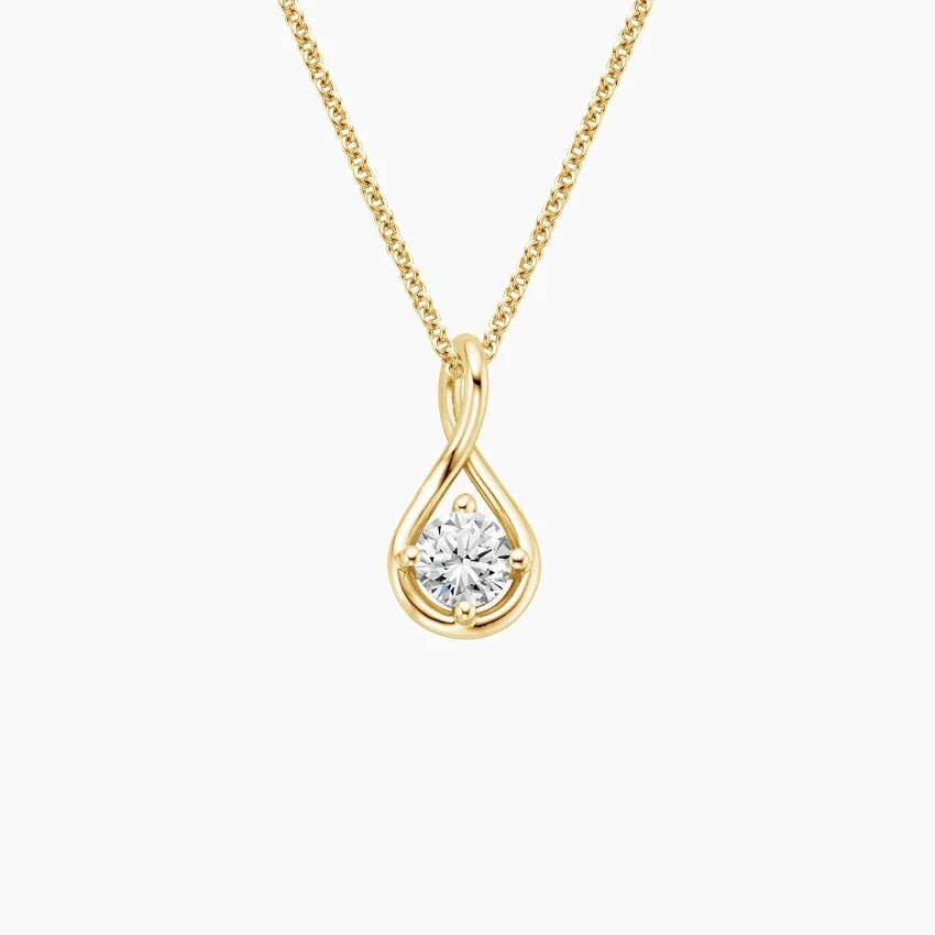 Diamond Twist Pendant