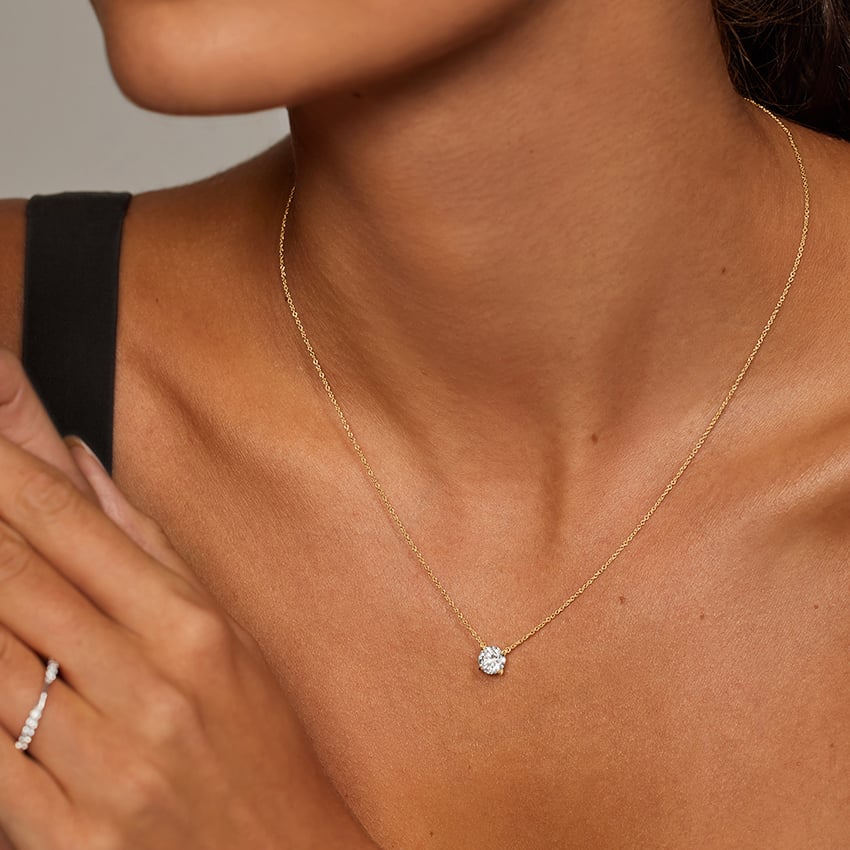 Perfect Solitaire Lab Diamond Pendant (1 ct. tw.)