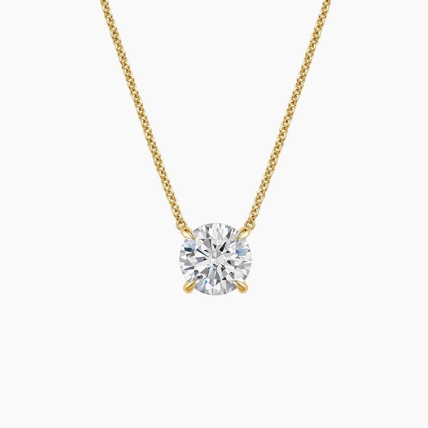Perfect Solitaire Lab Diamond Pendant (1 ct. tw.)