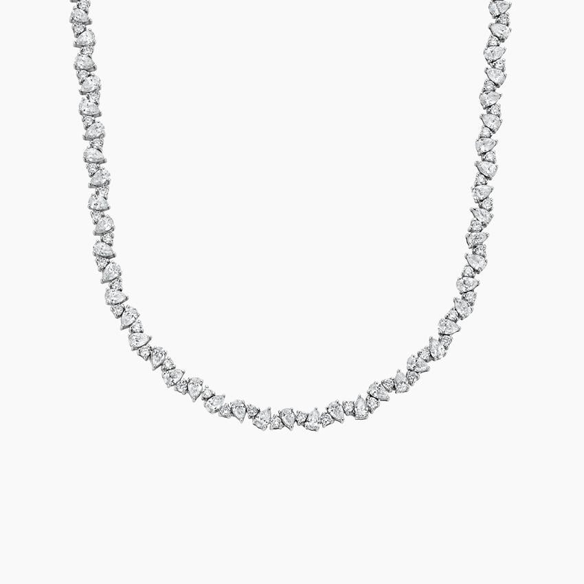 Olivetta Diamond Tennis Necklace