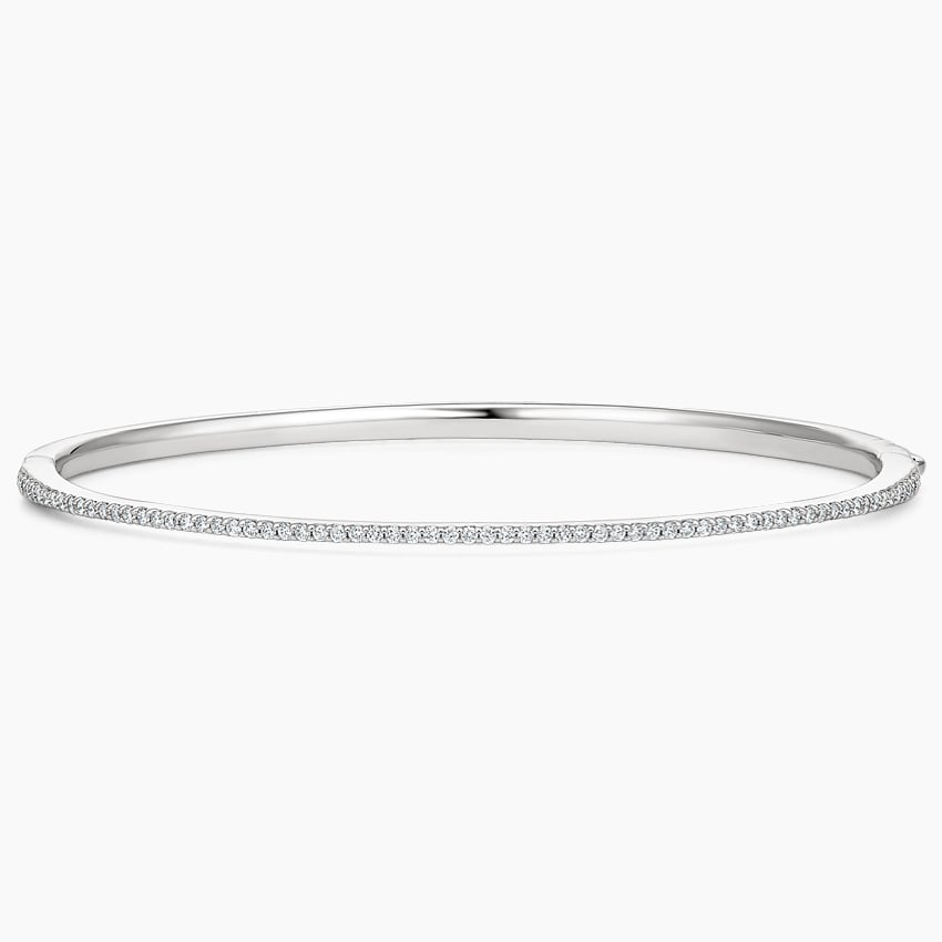 Whisper Pave Diamond Bangle Bracelet